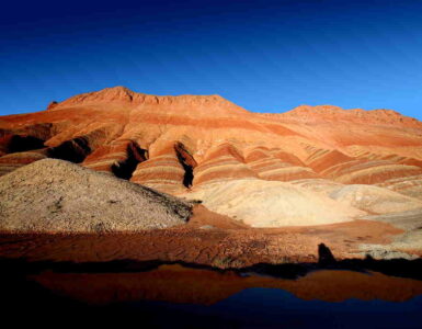 ¿Es posible atrapar el arcoíris? 3 Parque Geológico Danxia en China