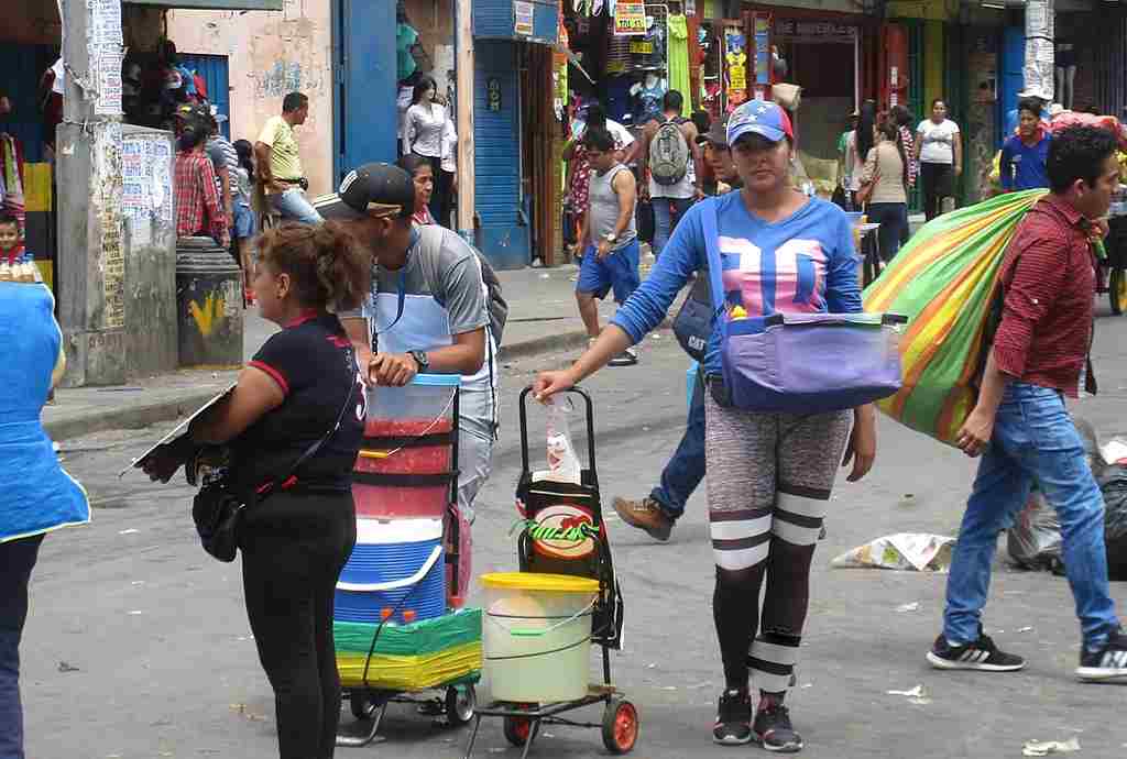 Inmigrantes venezolanos