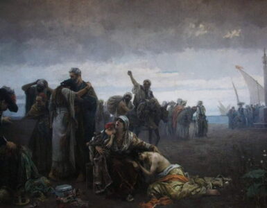 Moriscos: final inmerecido de los mudéjares 6 La expulsion de los moriscos 1894 Gabriel Puig Roda Museu de Belles Arts de Castelló