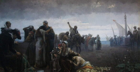 Moriscos: final inmerecido de los mudéjares 12 La expulsion de los moriscos 1894 Gabriel Puig Roda Museu de Belles Arts de Castelló