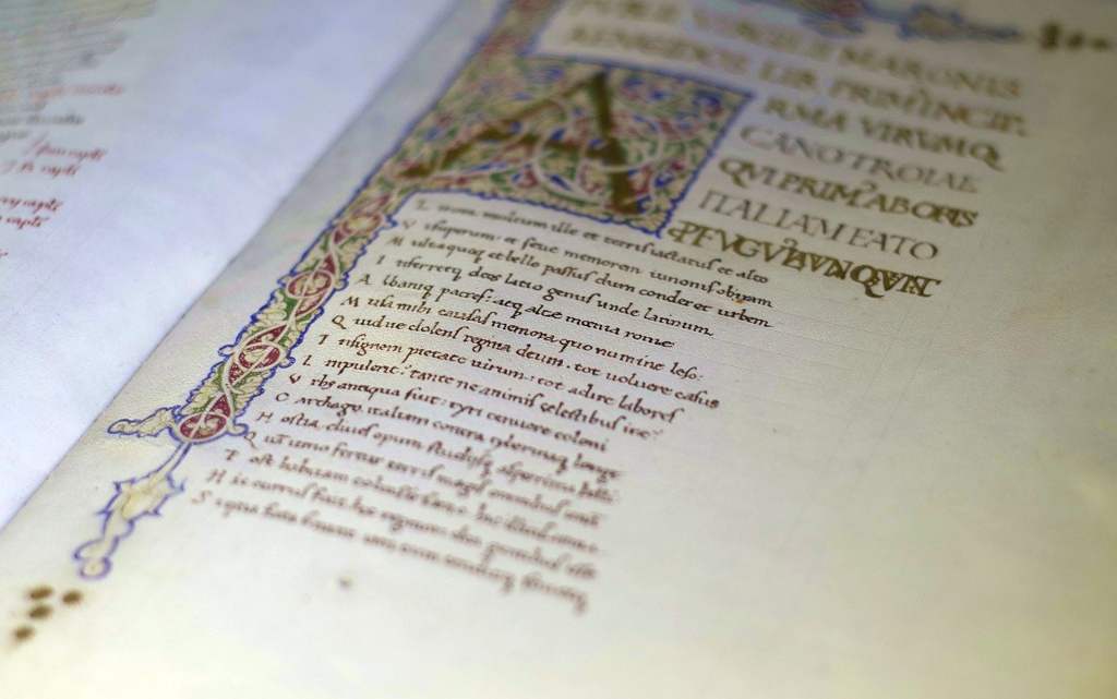 El texto y las formas