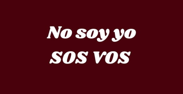 Consideraciones acerca del voseo 33 El voseo