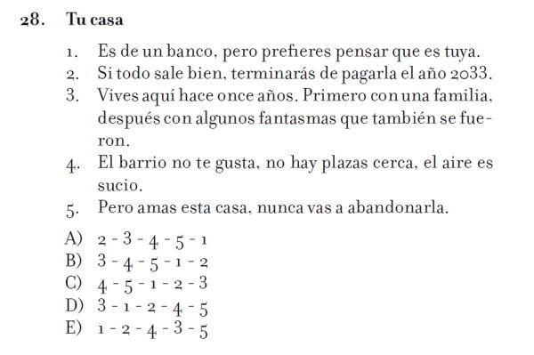 La forma de los textos 10 Tu casa