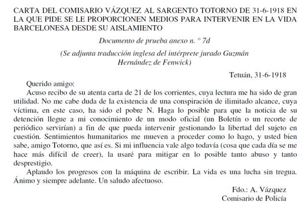La forma de los textos 9 el comisario