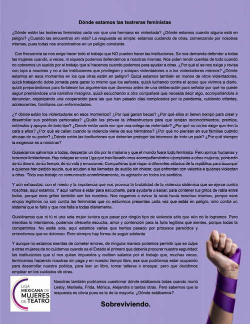 teatreras feministas