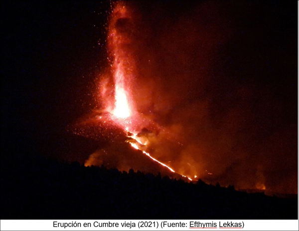 Erupción en Cumbre Vieja