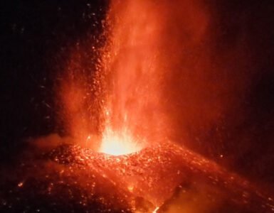 Científicos griegos en Cumbre Vieja. De Santorini a La Palma 4 Cumbre Vieja