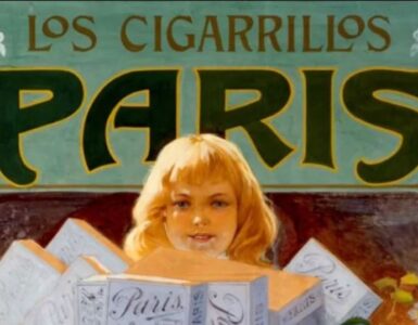 Cigarrillos París. El arte de la publicidad 3 Cigarrillos Paris