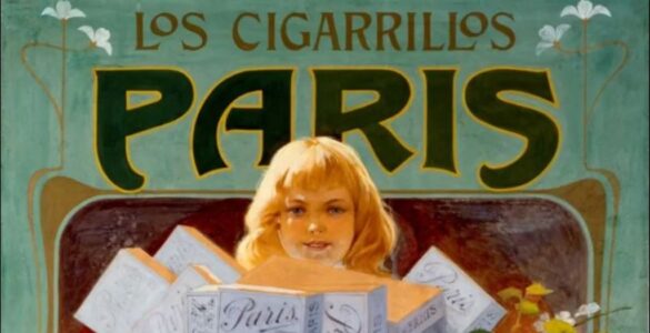 Cigarrillos París. El arte de la publicidad 2 Cigarrillos Paris