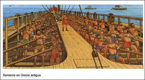 Remeros en Grecia antigua