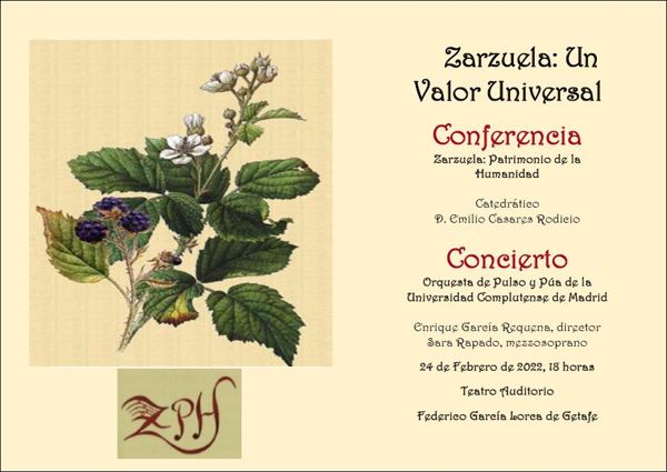 Zarzuela. Un valor universal Zarzuela. Un valor universal
