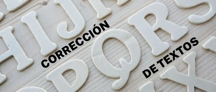 Corrección de textos Corrección de textos