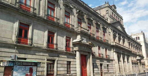 Congreso Nacional de Música de México en 1923 5 Palacio de Mineria de la ciudad de Mexico