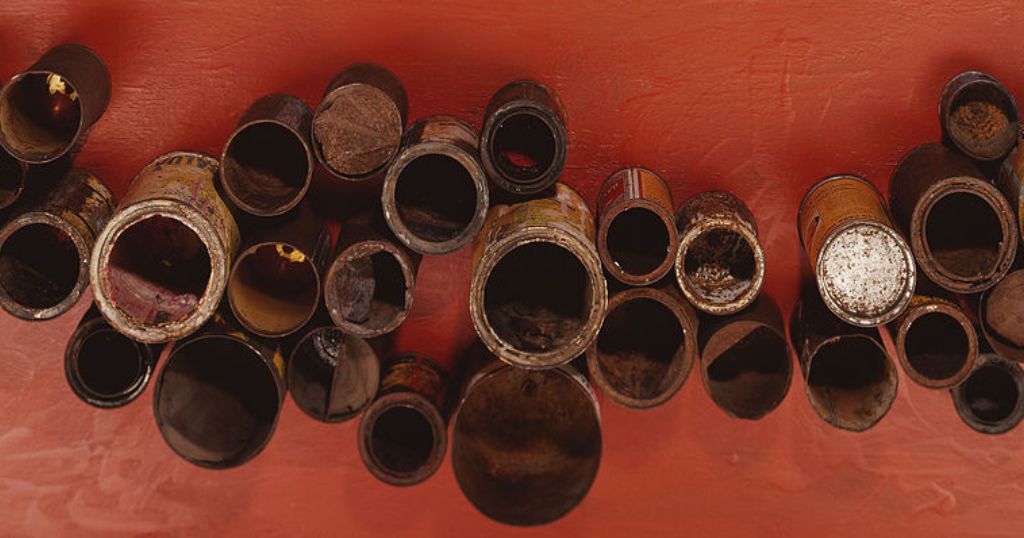 collage de latas
