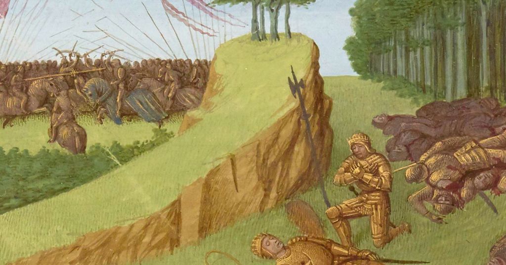 batalla de Roncesvalles. Muerte de Roldán