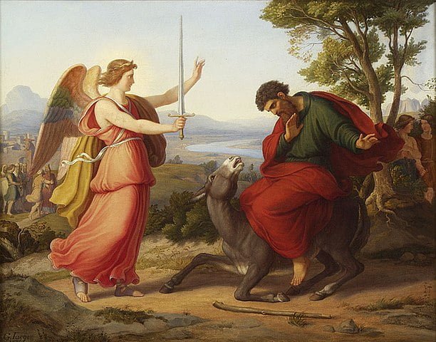 Balaam y el ángel Balaam y el ángel