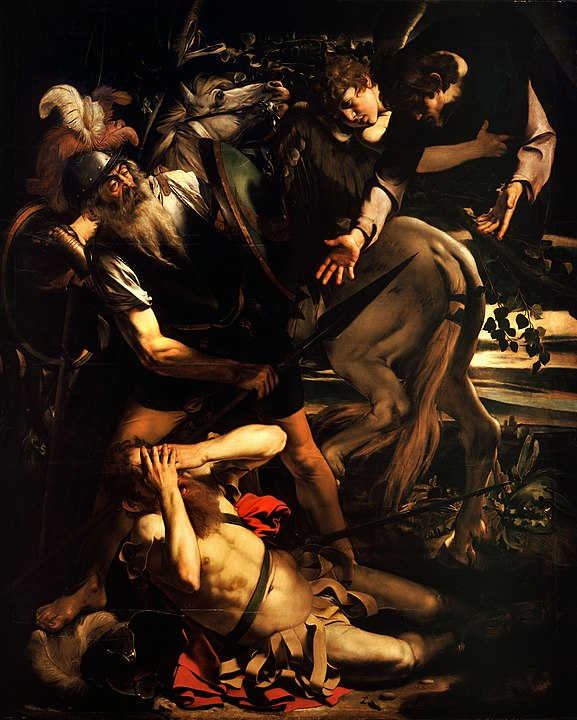 Conversión de san Pablo Caravaggio