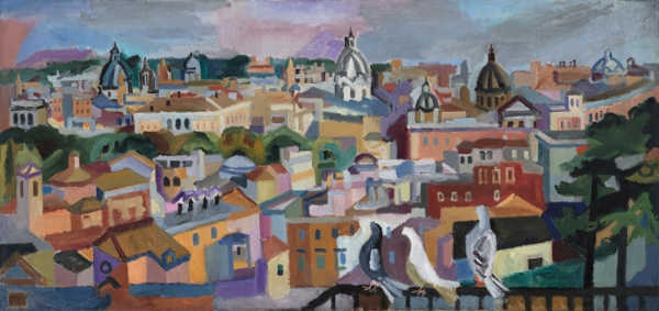 José Guerrero abstracción