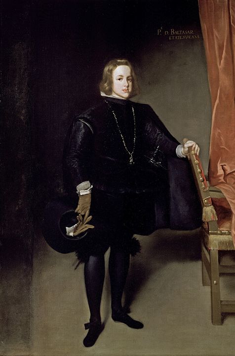 príncipe Baltasar Carlos, Saavedra Fajardo