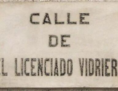 El licenciado vidriera