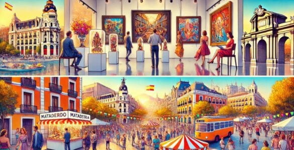 Festivales y exposiciones en Madrid