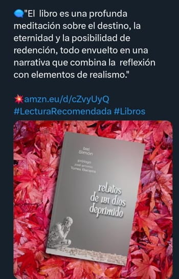 Relatos de un dios deprimido 3 Amazon 2