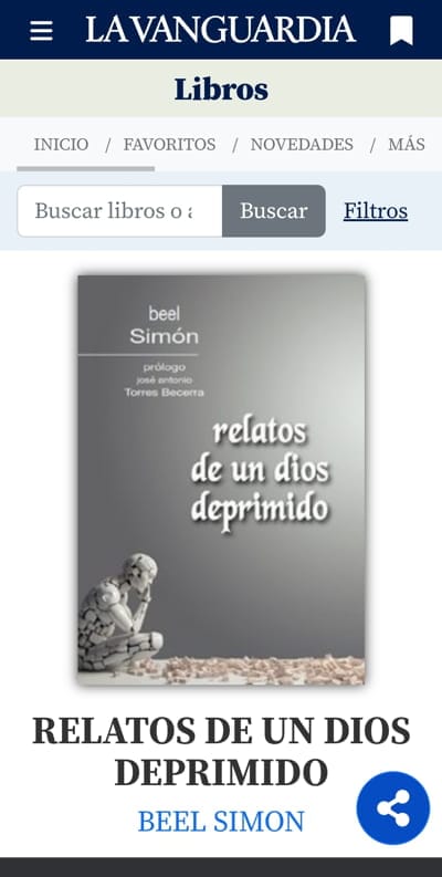 Relatos de un dios deprimido 2 La Vanguardia