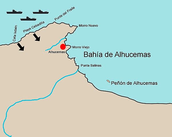 desembarco de Alhucemas guerra del Rif