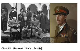Churchill - Rosevelt - Stalin - Scobie Churchill - Rosevelt - Stalin - Scobie