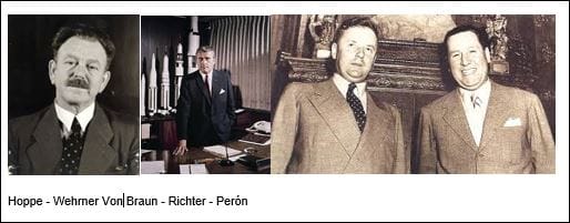 Hoppe - Wehrner Von Braun - Richter - Perón Hoppe - Wehrner Von Braun - Richter - Perón