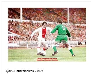 Ajax - Panathinaikos - 1971 dictadura