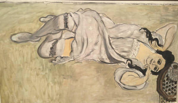 Henri Matisse. El color en su máxima expresión 3 Lorette con una taza de café. 1917