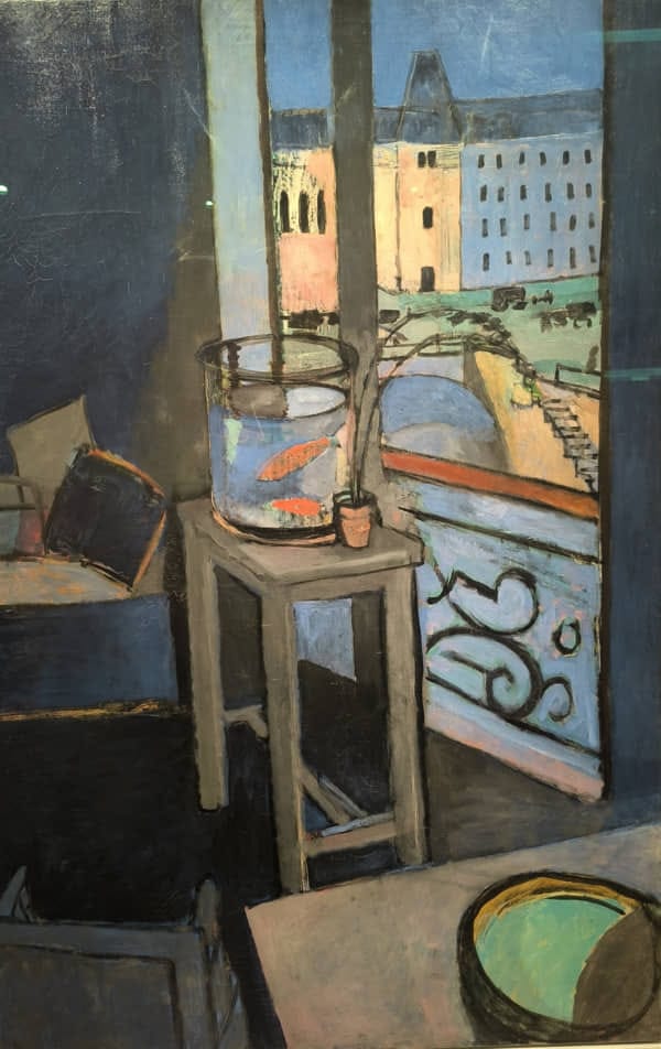 Henri Matisse. El color en su máxima expresión 5 interior con pecera. 1914