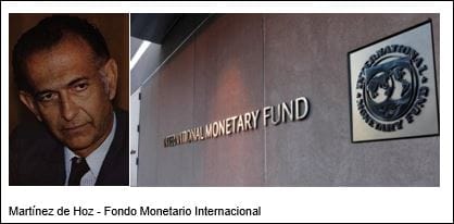 Martínez de Hoz - Fondo Monetario Internacional