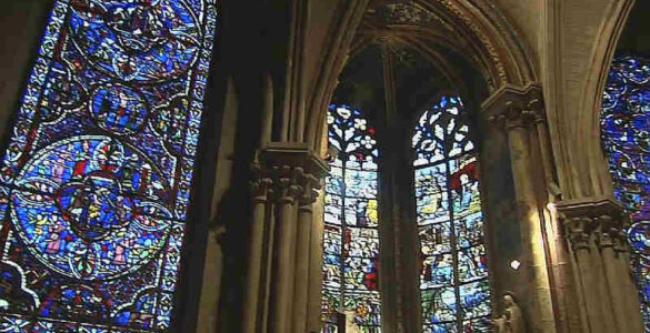 La luz del iletrado 33 Capilla de la catedral de Bourges