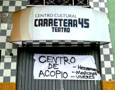 Teatreros frente al sismo 2 terremoto méxico
