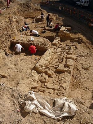 Cimientos de Puerta del Colodro Cimientos de Puerta del Colodro