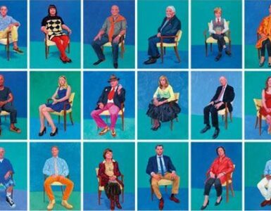 David Hockney. La belleza del retrato 10 David Hockney