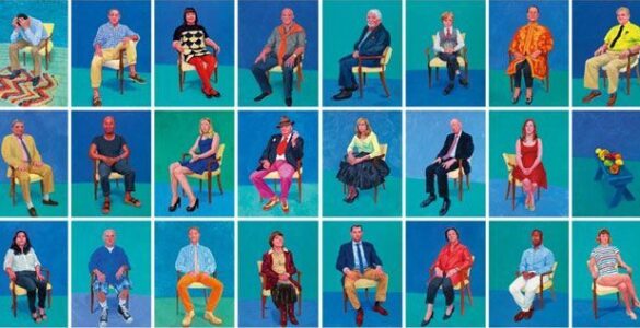 David Hockney. La belleza del retrato 10 David Hockney