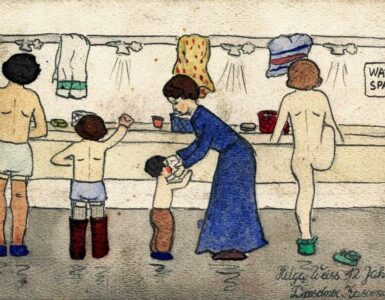 Dibujo de Helga Weiss