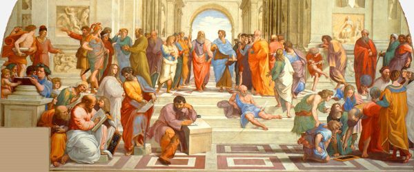 La Escuela de Atenas La Escuela de Atenas