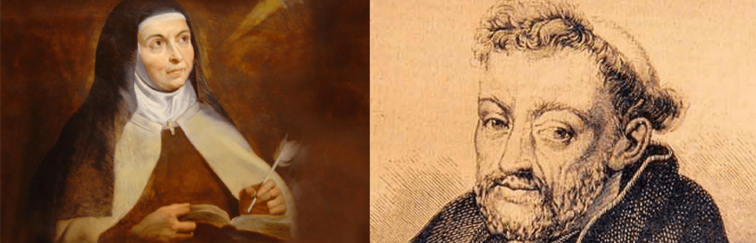 Santa Teresa y Fray Luis de León