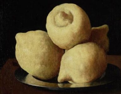 Manet en Madrid y Los limones de Zurbarán 3 limones Zurbarán