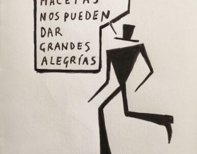 Aforismos ilustrados: macetas 4 macetas